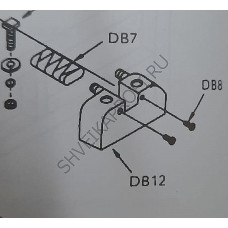 Заглушка полозьев DB12
